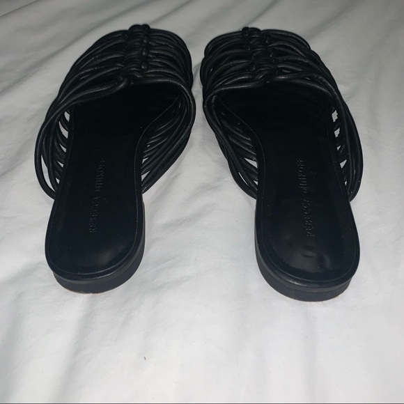 Rebecca Minkoff Black Cage Sandals size 7 - Picture 3 of 4